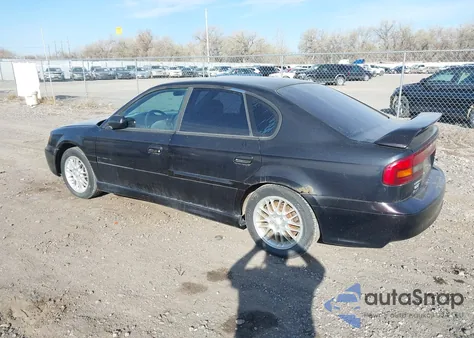 2000 Subaru Legacy Gt из США, поврежденный, VIN 4S3BE6453Y7208654